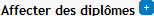 bouton affecter un diplôme